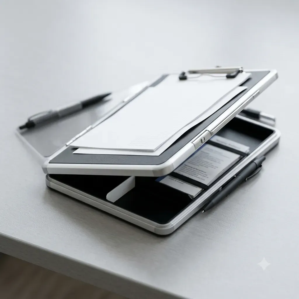 Nurse Clipboard with Storage