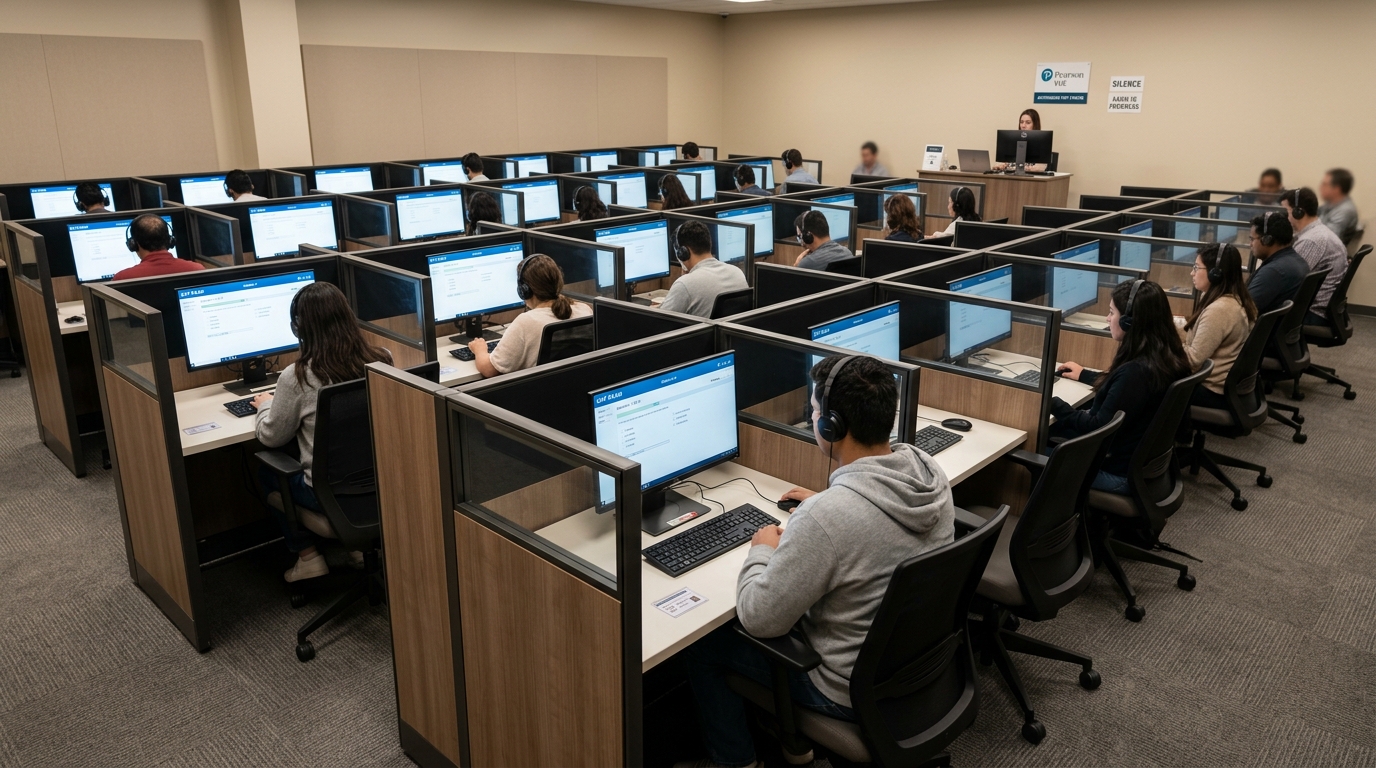 Official Computerized Adaptive Testing CBT examination center